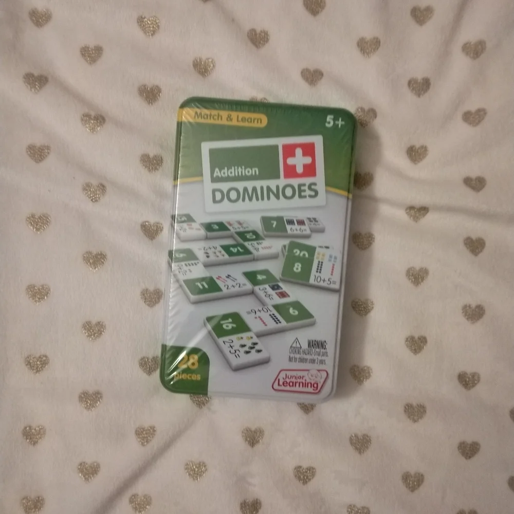 📚🎨 3/$15 *NWT* Junior Learning Addition Dominoes For Kids